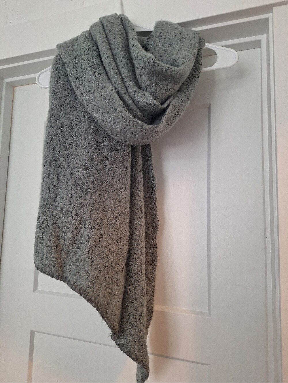 Jessica Simpson Gray Knit Scarf Wrap